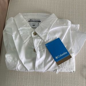 Columbia NWT White Bonehead XXL LS Shirt